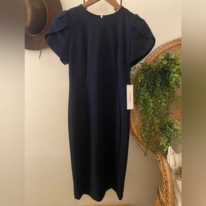 Navy Blue Calvin Klein Dress